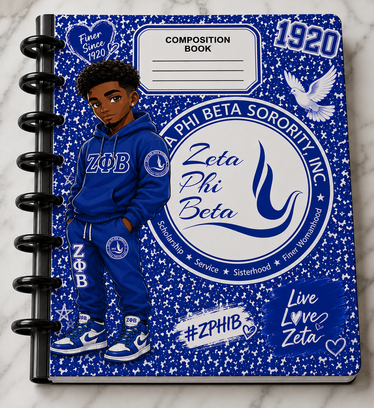 Sorority & Fraternity Discbound Notebook – Digital 3MF Files
