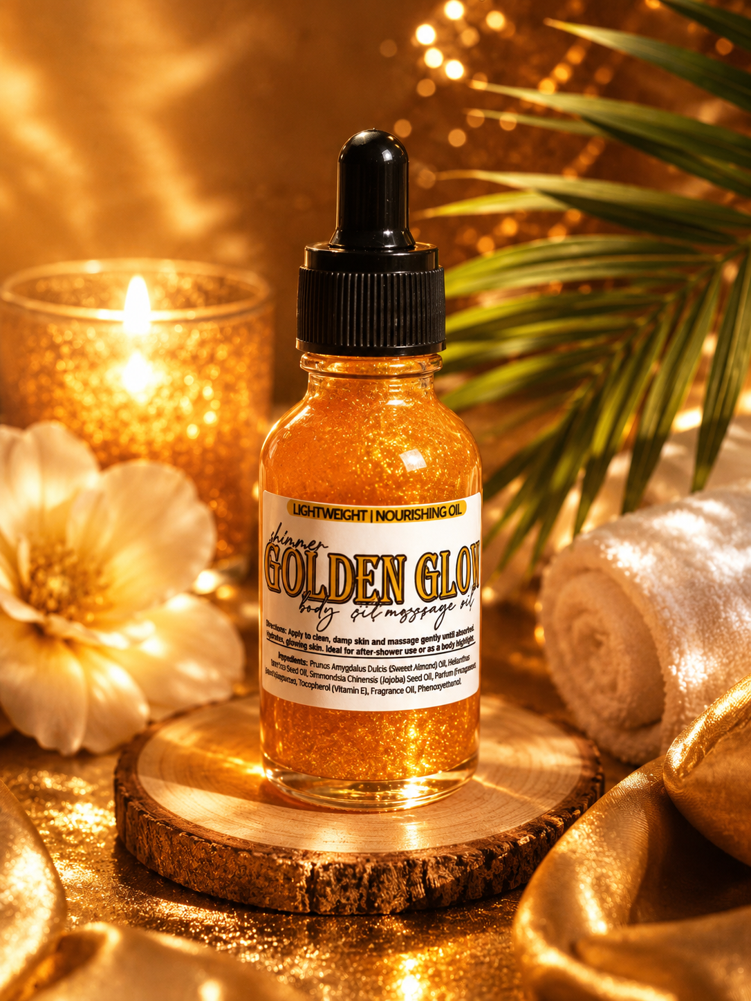 Lightweight Moisturizing Body Oil – Soft Scent & Lasting Hydration