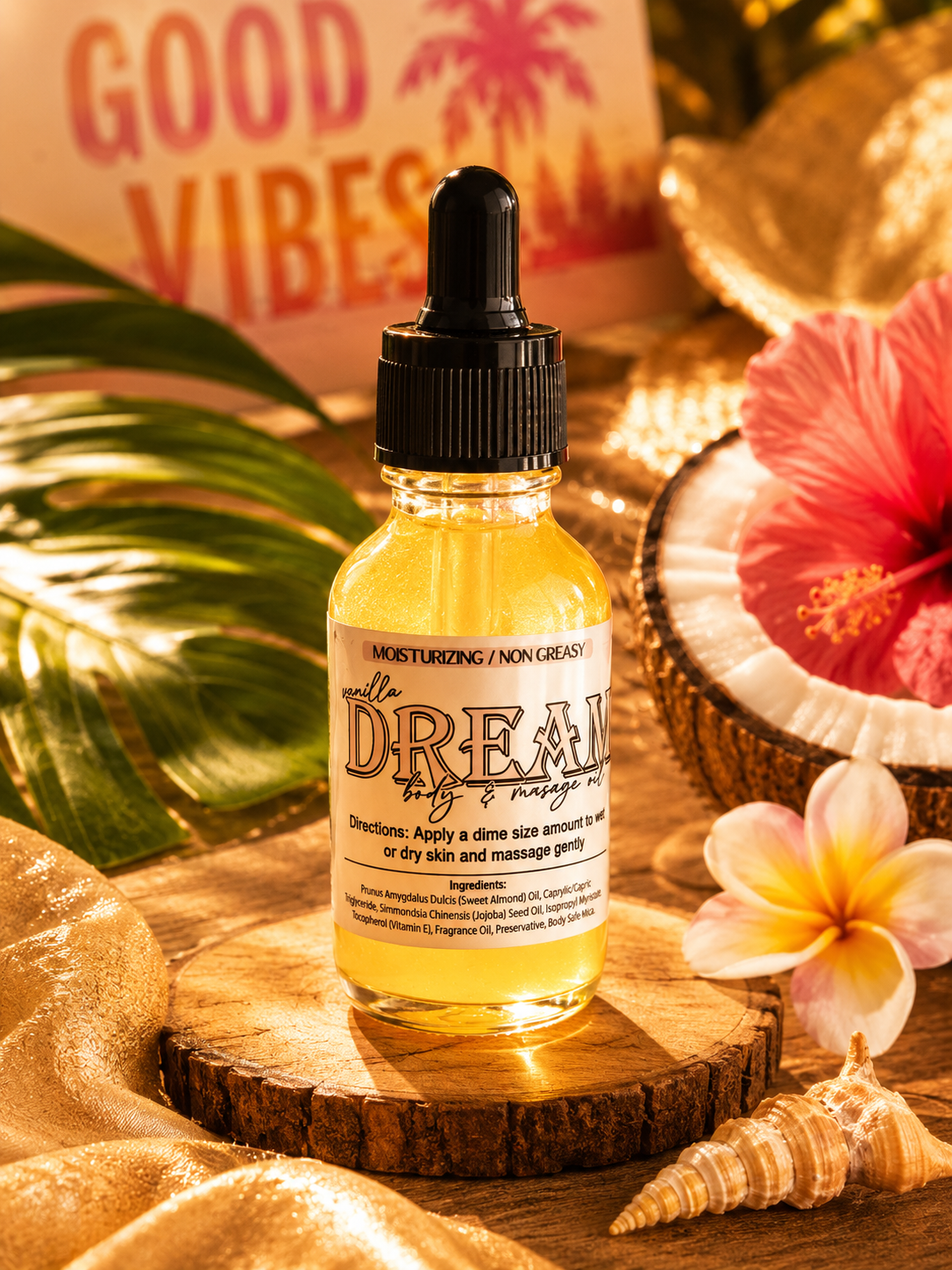 Lightweight Moisturizing Body Oil – Soft Scent & Lasting Hydration