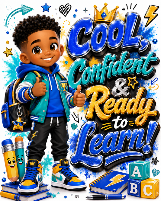 📚 Smart, Stylish & Ready to Shine! | Premium Back-to-School Composition Notebook Covers | Digital Download