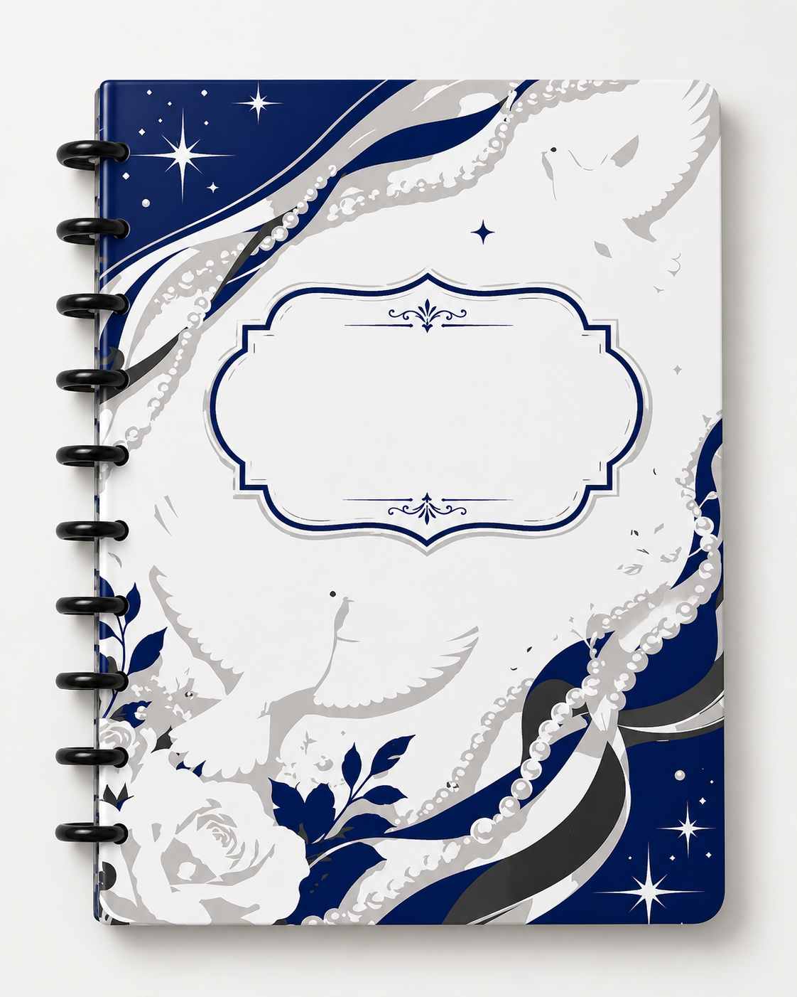 Zeta Phi Beta Inspired 3D Printed Notebook 3MF Files | Discbound Digital Download