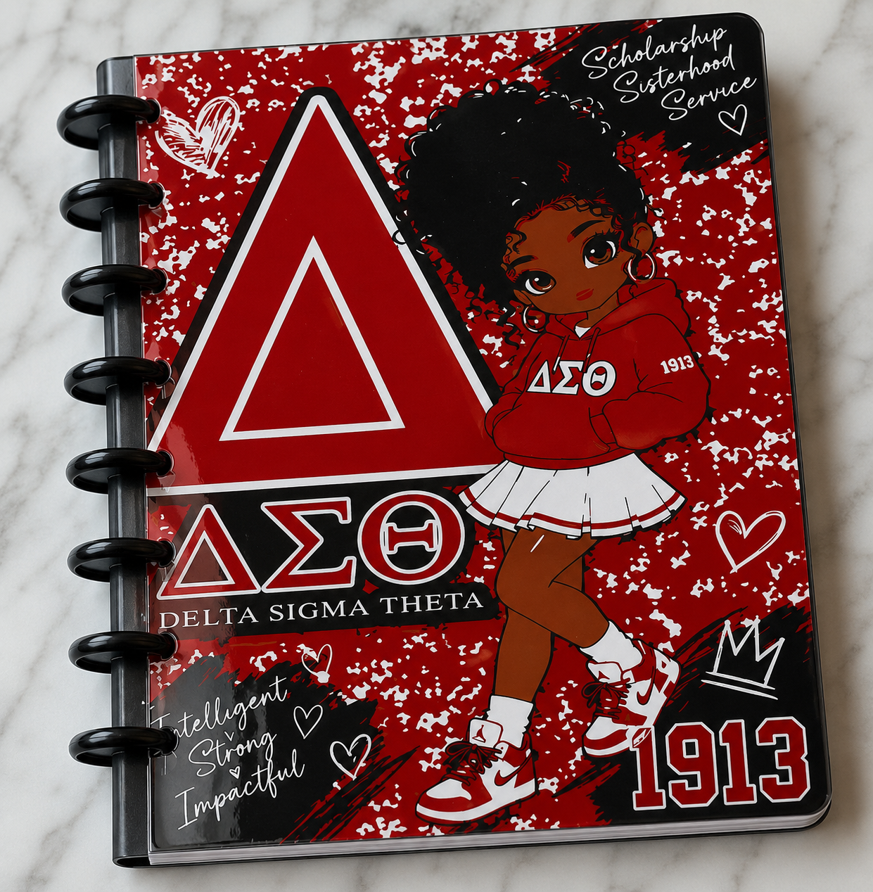 Sorority & Fraternity Discbound Notebook – Digital 3MF Files